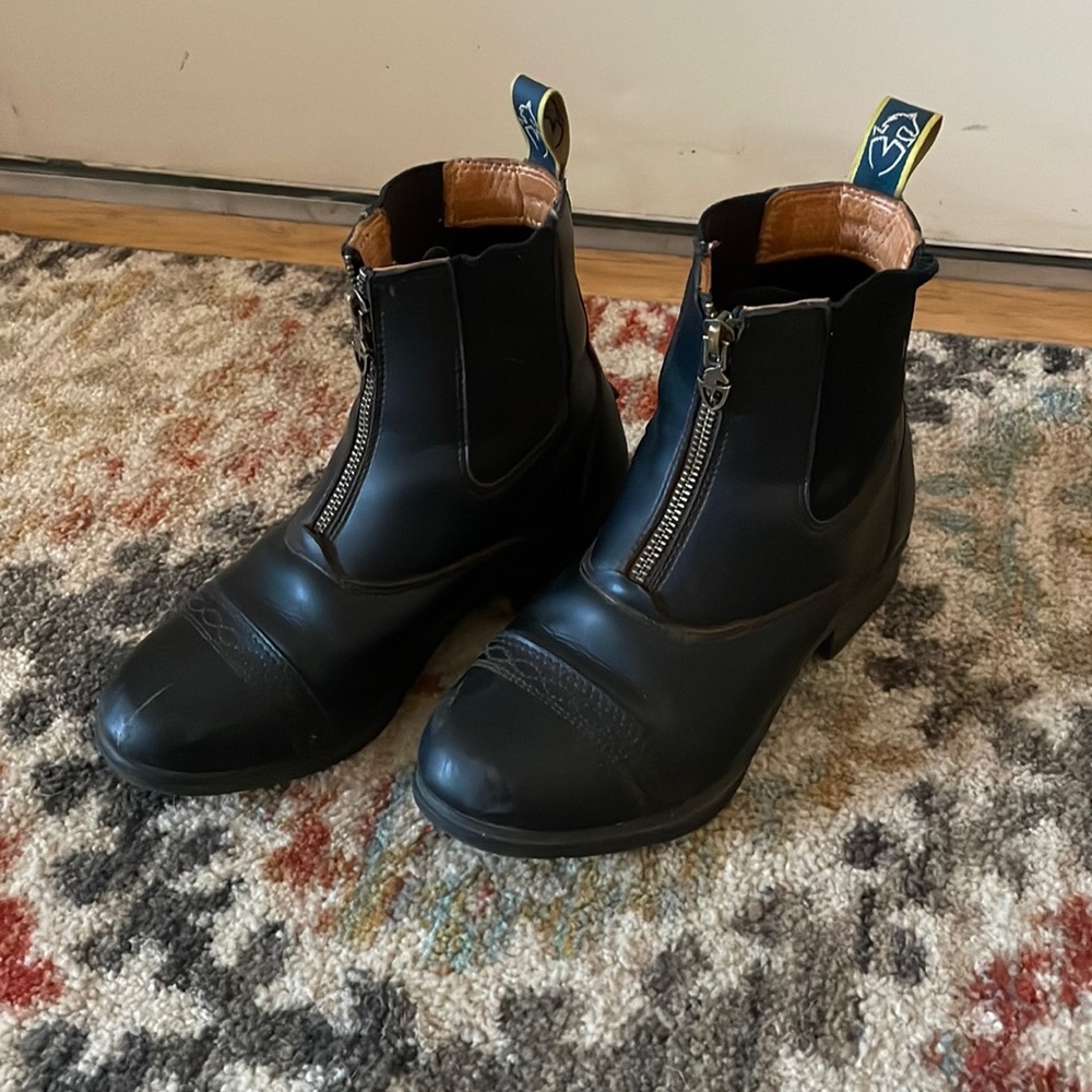 Moretta Paddock Boots, Youth Size 4